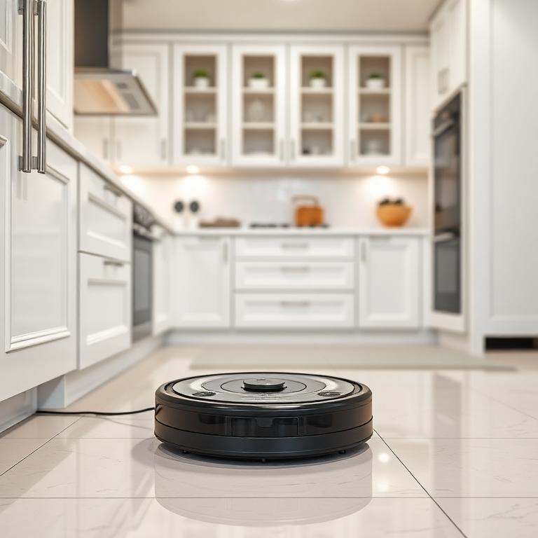 Robô SmartHome Pro em uso na cozinha