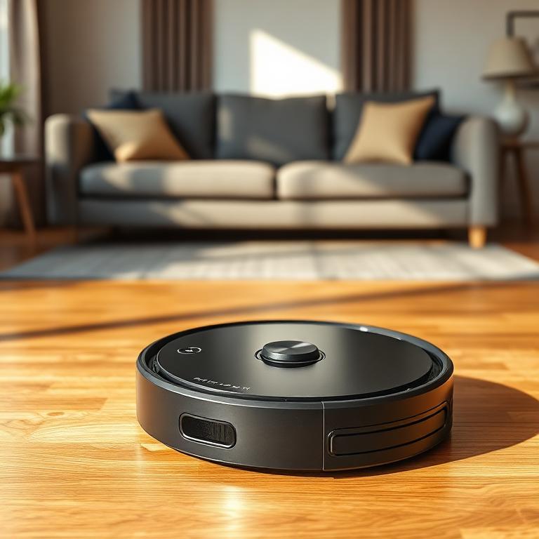 Robô SmartHome Pro em uso na sala